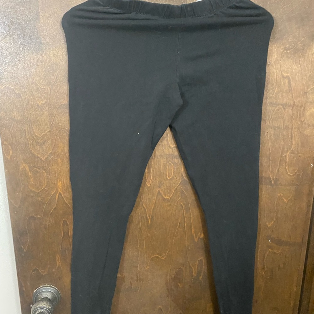 4) Four no boundaries (size 3-5) smll black leggings - Picture 8 of 13